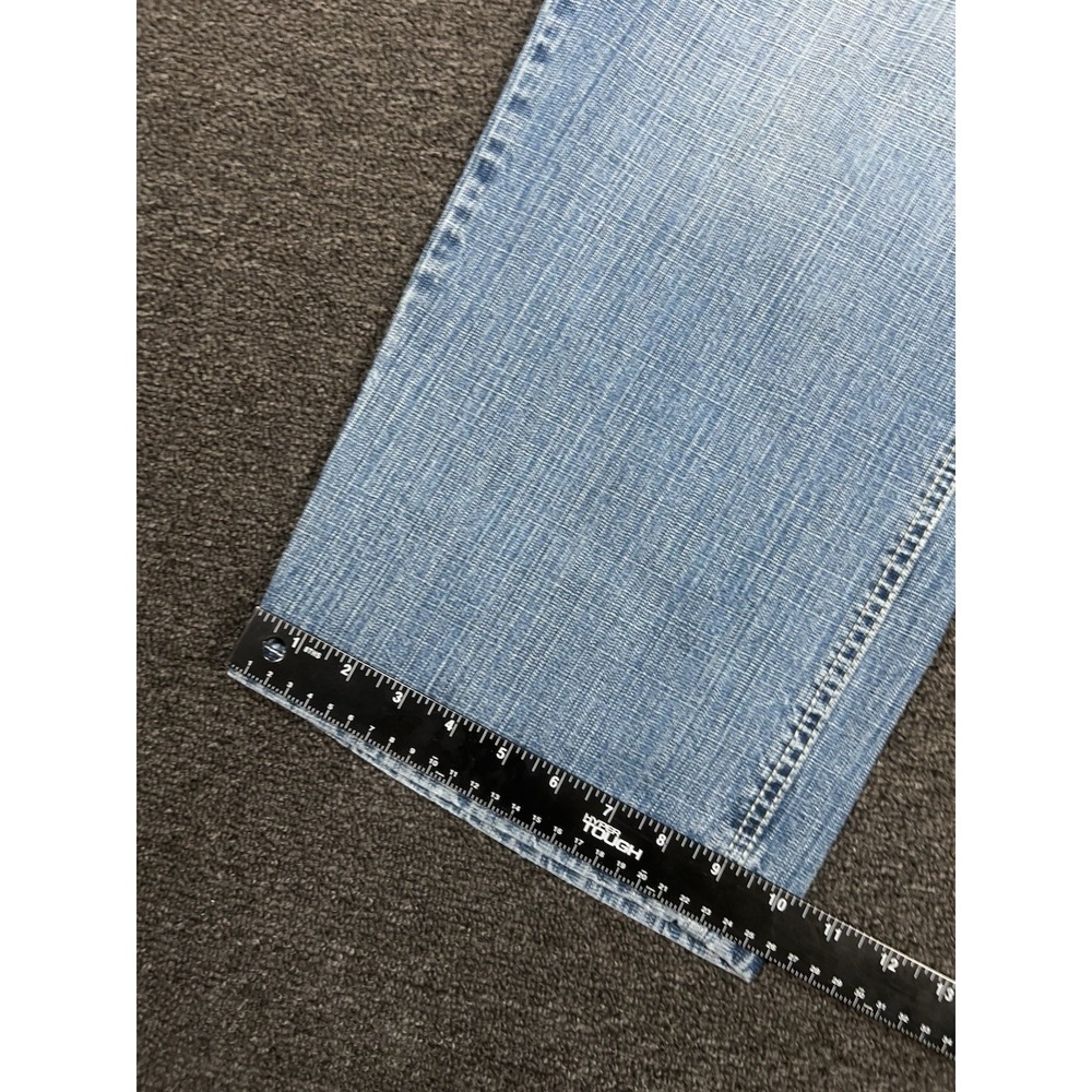 Vintage Southpole Baggy Jeans Mens 38 (Fits 36x32) Blue Hip Hop Y2K Wide Leg - Picture 8 of 9